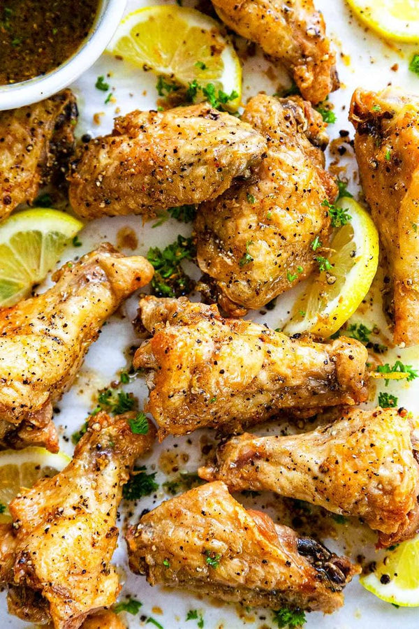 Lemon Pepper Chicken Wings