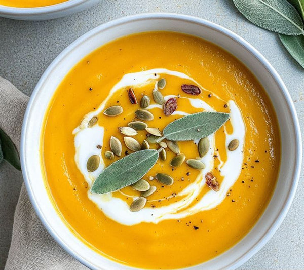 Roasted Apple Pumpkin Soup
