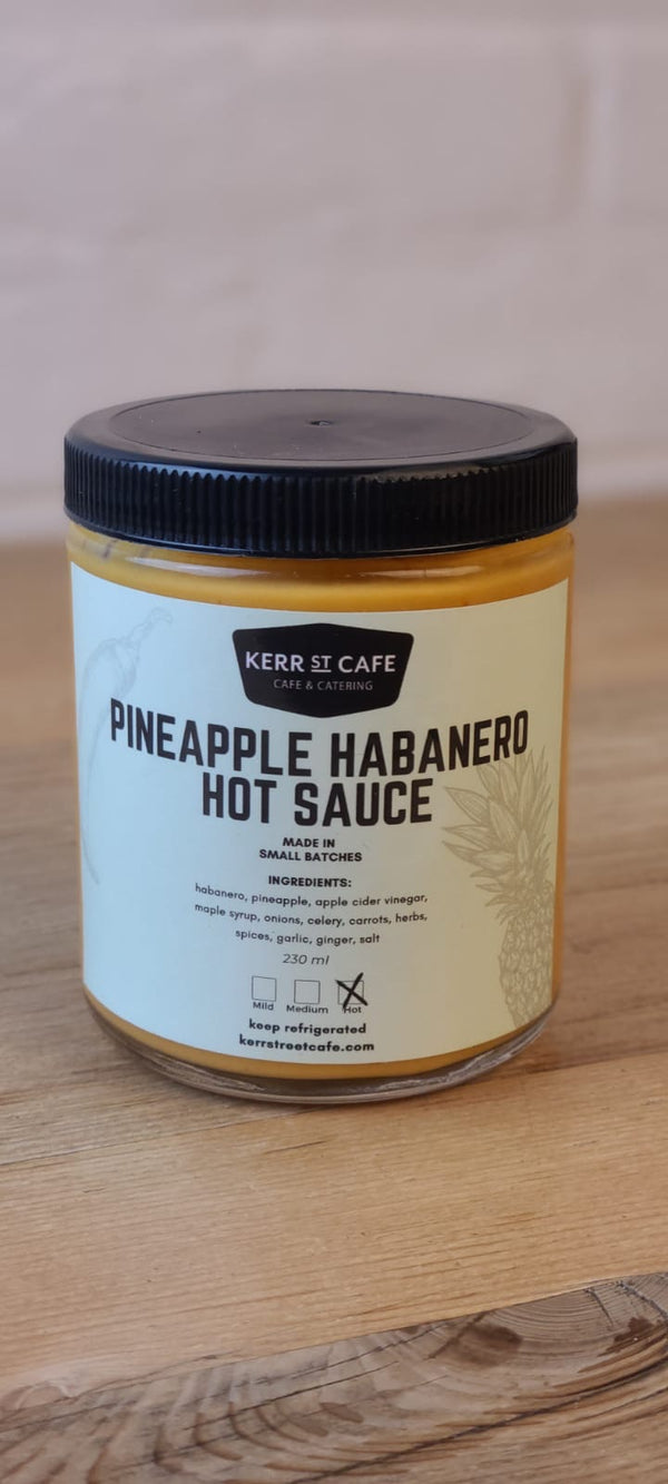 Habanero and Pineapple Hot Sauce