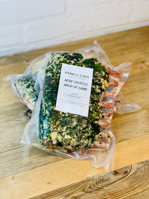 Herb Crusted Lamb Rack